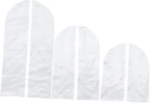 10 Pcs Heavy Duty Suit Scratch-resistant Washable and Reusable Clothing Protection Bag