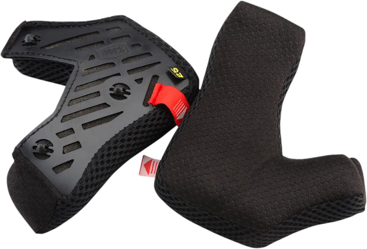 100% Aircraft 2 Cheek Pads - 28 mm 89014-00003