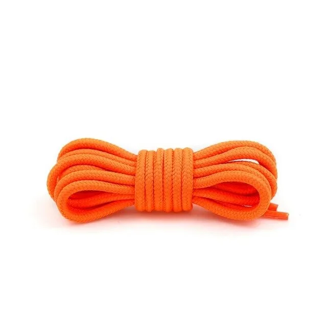 1pair Round Shoelaces Polyester Classic Shoelace Casual Women Men Sports