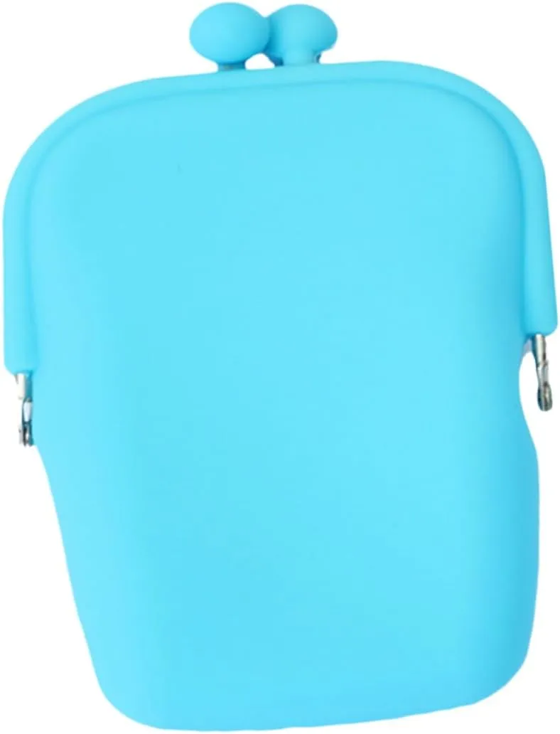 3pcs Jelly Purses for Girls Silicone Cell Phone Bag Small Wallet Coin Purse for Daily Use Random Color