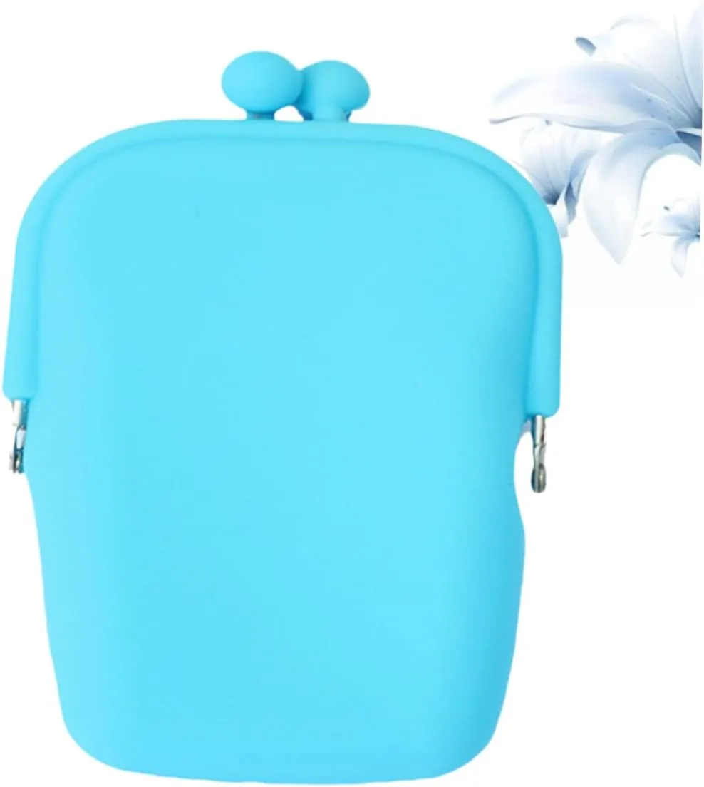 3pcs Jelly Purses for Girls Silicone Cell Phone Bag Small Wallet Coin Purse for Daily Use Random Color