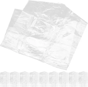 50 pcs 60 * 100cm Clothes Dust Cover Disposable Garment Garment Suit Bag