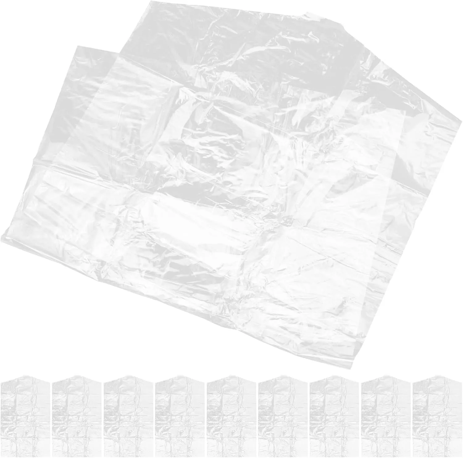 50 pcs 60 * 100cm Clothes Dust Cover Disposable Garment Garment Suit Bag
