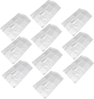 50pcs Peva Garment Bags for Suit Coat Dress Storage Dry Cleaning and Home Use