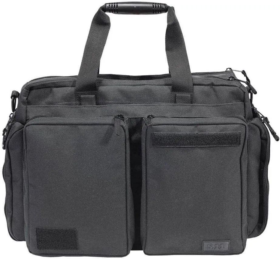 5.11 Tactical Unisex Side Trip Briefcase, 32L Spacious Carry Bag for Travel, Black, One Size, Style 56003
