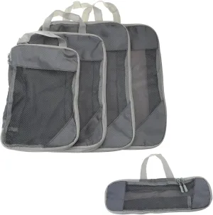 5Pcs/lot Space Saving Compression Packing Cubes Neat And Organized Packing Solution Travel Organiser Bag For Suitcases