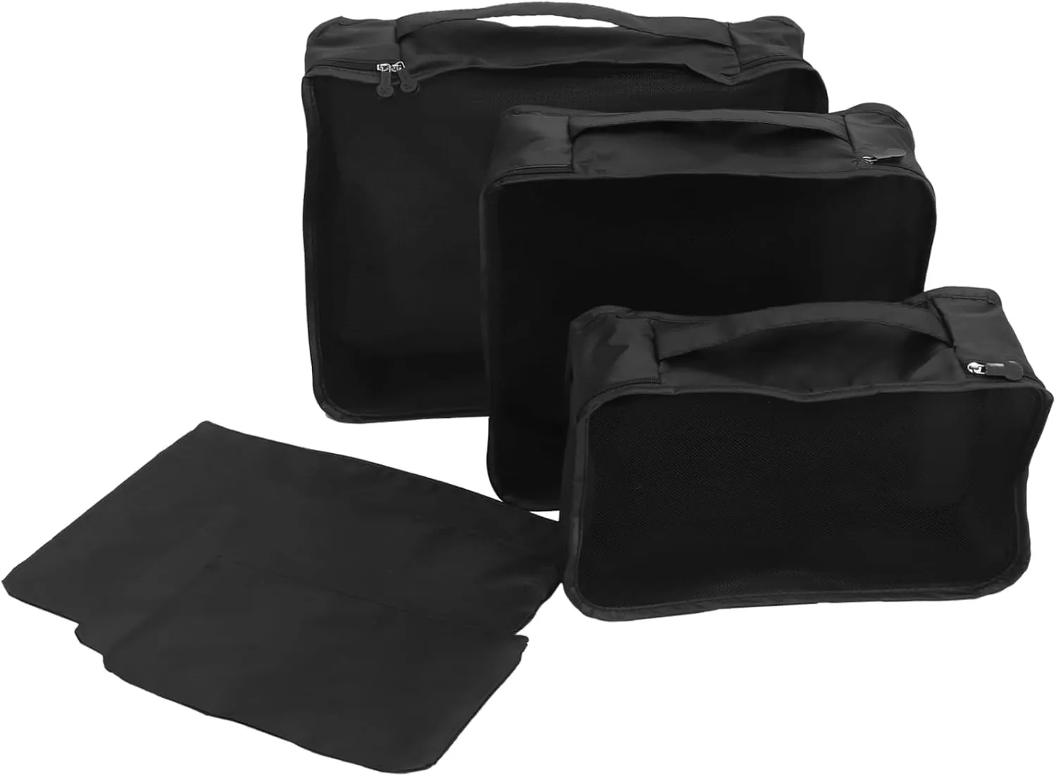 6pcs Set Storage Bag for Closet Portable Quilt Storage Bag Large Capacity Windowed Design Organize Your Wardrobe Luggage Shoes Accessories Ideal for Home Travel