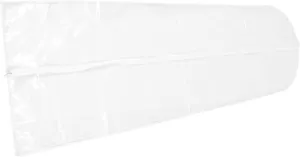 ABOOFAN Long Dress Garment Bag 2-in-1 Storage Solution Wedding Dress Clothes Transparent Cover