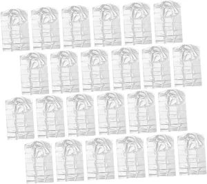 Alipis Dry Cleaning Shop Tool 30pcs Kids' Disposable Clothes Covers Garment Bags for Storage