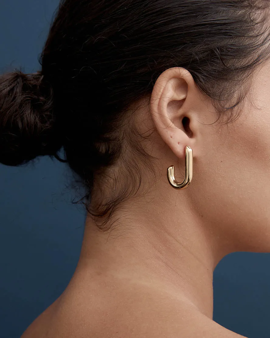 Angus Earrings in Gold