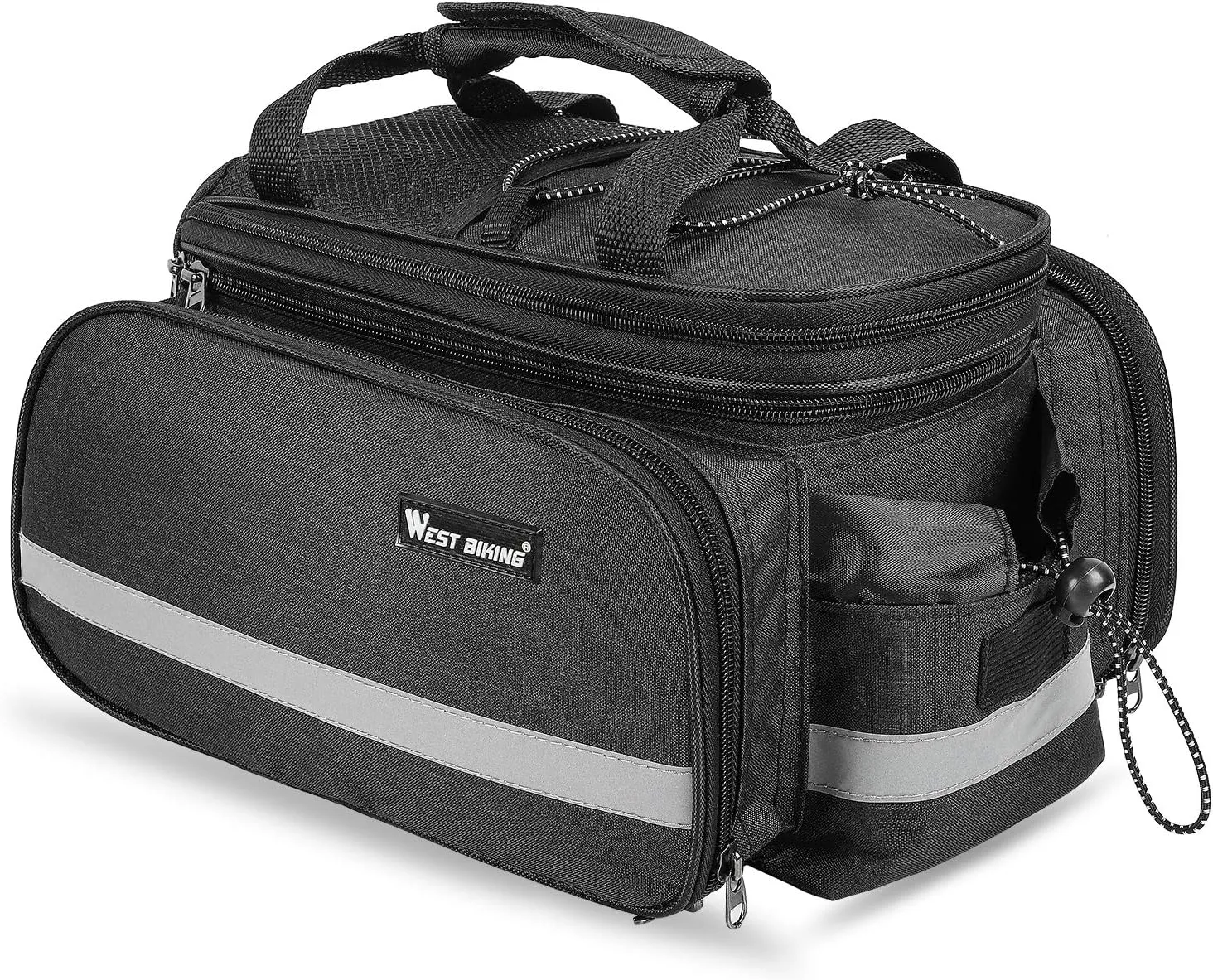 Bike Rear Bag 25L Waterproof Bicycle Pannier Bag Saddle Bag Bicycle Rear Seat Bag Bike Carrier Bag MTB Bike Rack Bag