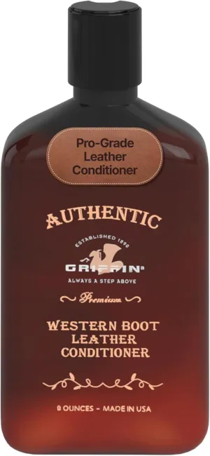 Boot Care Leather Conditioner  Non-Darkening, Softens & Protects Boots, Furniture, Jackets & More  Made in USA