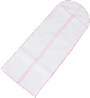 Bridal Garment Bag Wedding Dress Cover Air Permeable Mesh Prevent Yellowing and Wrinkles