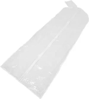 Bridal Wedding Dress Garment Bag Reusable Cover for Comprehensive Protection Large Pouch for Storage Transport Elegant Portable Design for Wedding Gowns Costumes