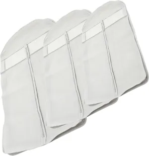 Cabilock Home Clothing Cover Window 3pcs Suit Cover Bags Dustproof and Reusable Gray