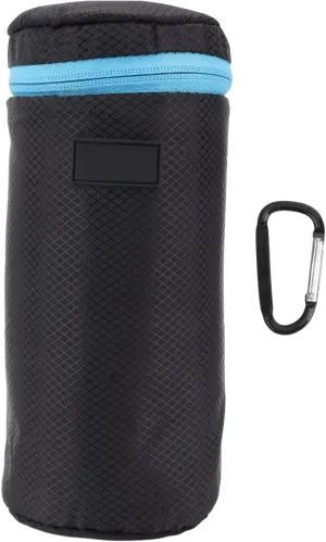 CAMERA LENS PROTECTIVE POUCH NEOPRENE BAG ZIPPER DSLR CAMERA LENS STORAGE (XL)
