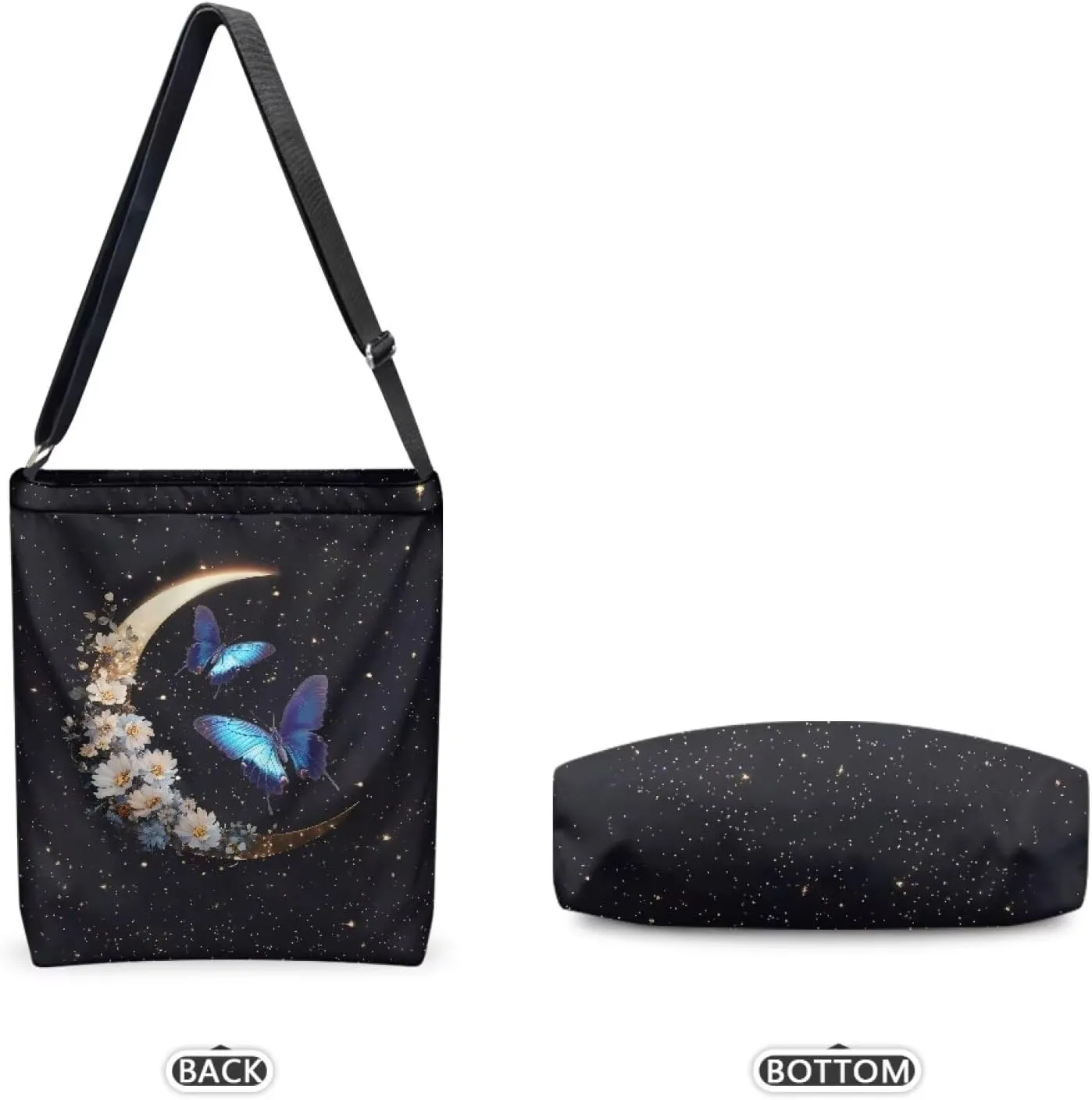 Canvas Tote Bag for Women, Anti Water Tote Bag Stylish Shoulder Purse Women'S Canvas Hobo Bag