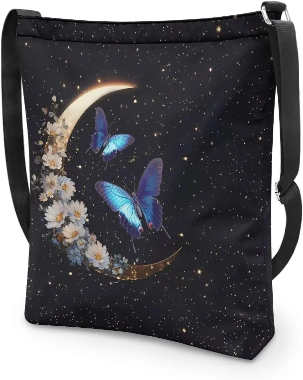 Canvas Tote Bag for Women, Anti Water Tote Bag Stylish Shoulder Purse Women'S Canvas Hobo Bag