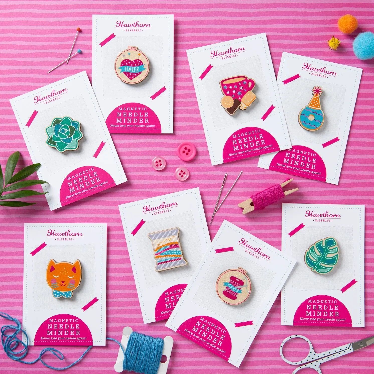 Cat Magnetic Needle Minder