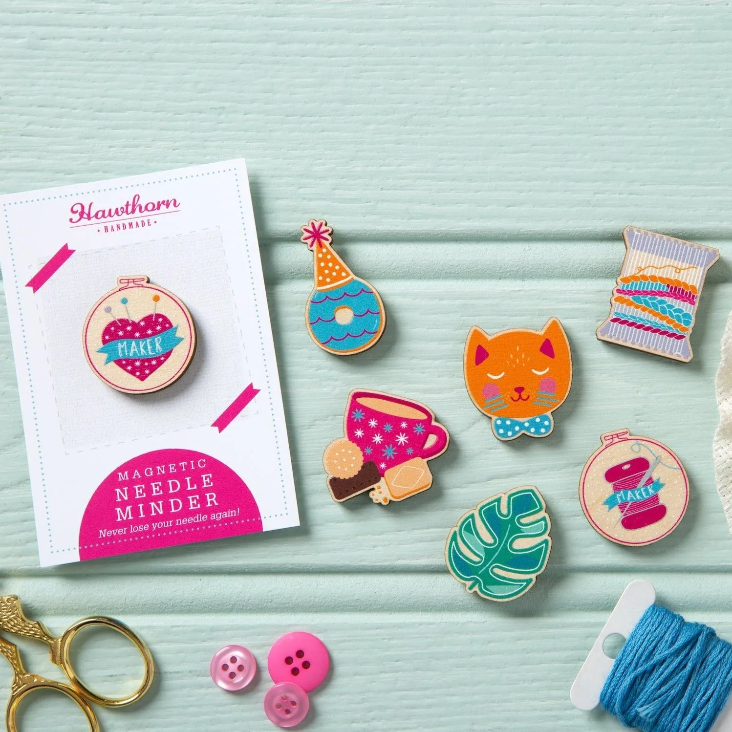 Cat Magnetic Needle Minder