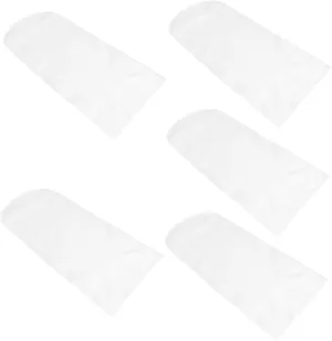 Clothing Cover 5pcs Closet Cover Hanging Clothes Clothing Storage Bag Waterproof Suit for Dust Protection