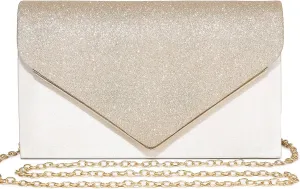 Clutch Purses For Women Evening Bags Shining Envelope Handbags Shoulder Crossbody bag for Women Wedding Party Prom