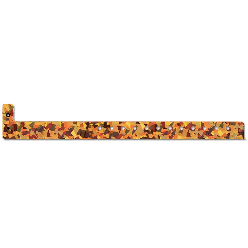 Confetti™ Holographic Plastic Wristbands 3/4" 4800 (500/Box)