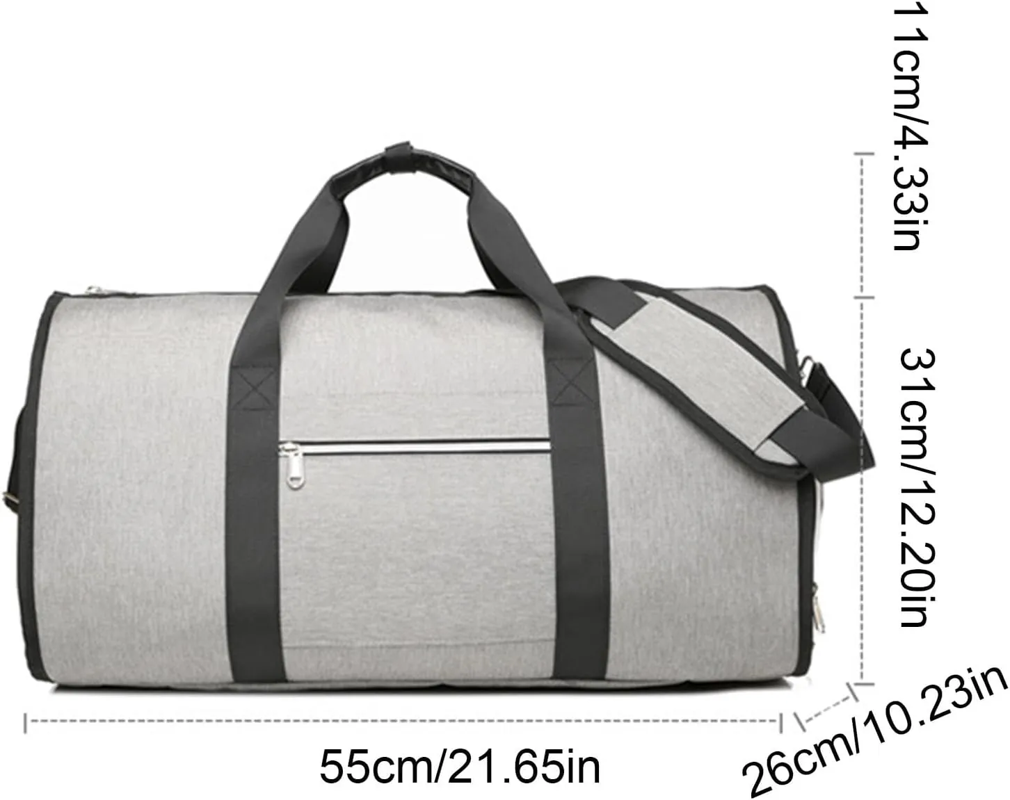Convertible Travel Garment Bag, Multi-functional Luggage Bag for Men and Women, Fashionable Travel Clothing Bag, Foldable Clothing Duffel Bag, Clothing Luggage Bag for Outdoor and Travel Use