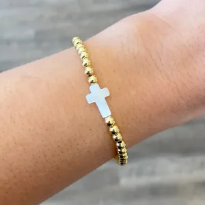 Cross Stretch Bracelet