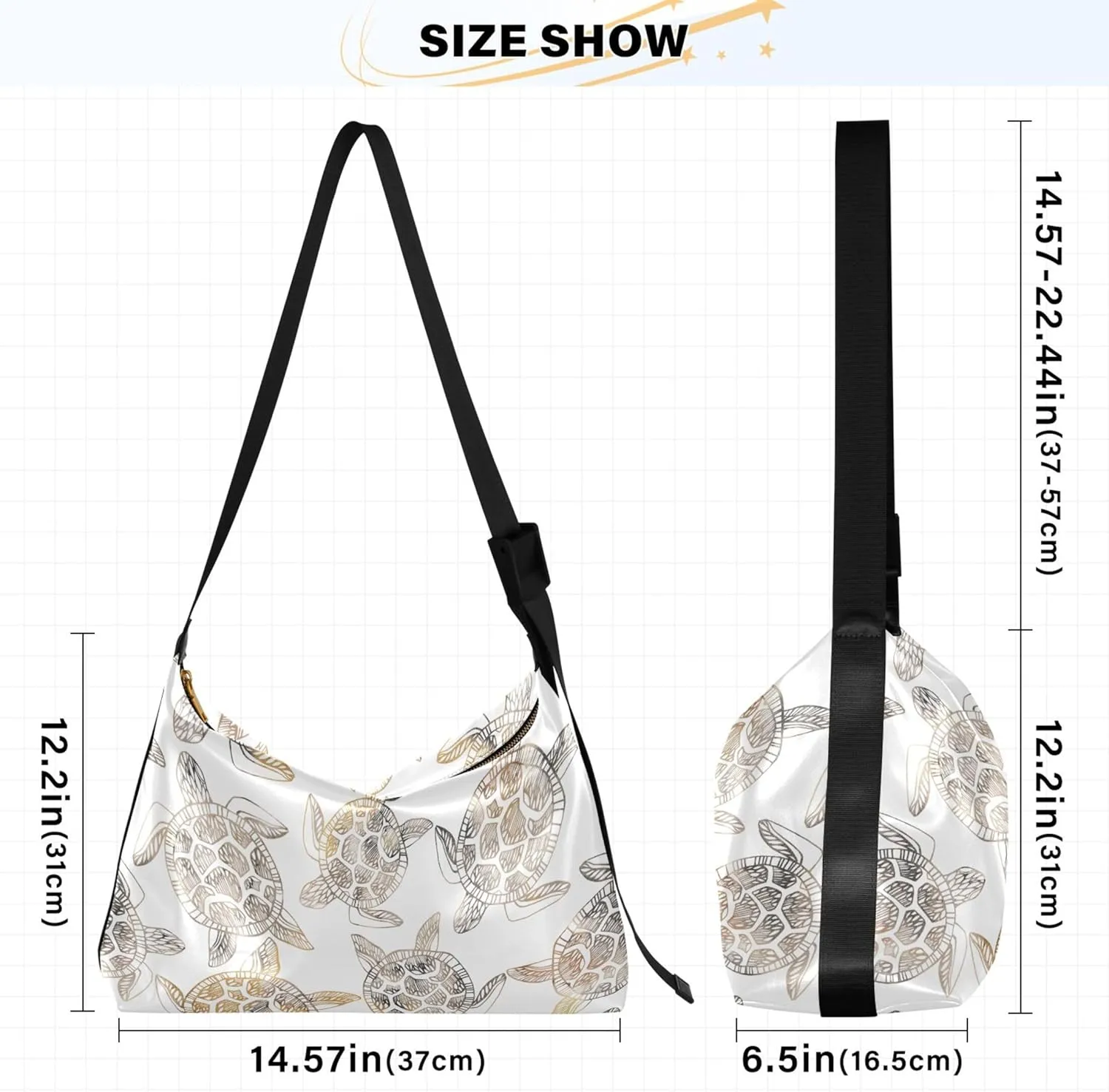 Cute Bulldog Hobo Leather Bags for Women Large Crossbody Purse Stylish Animal Print Shoulder Handbag Purse