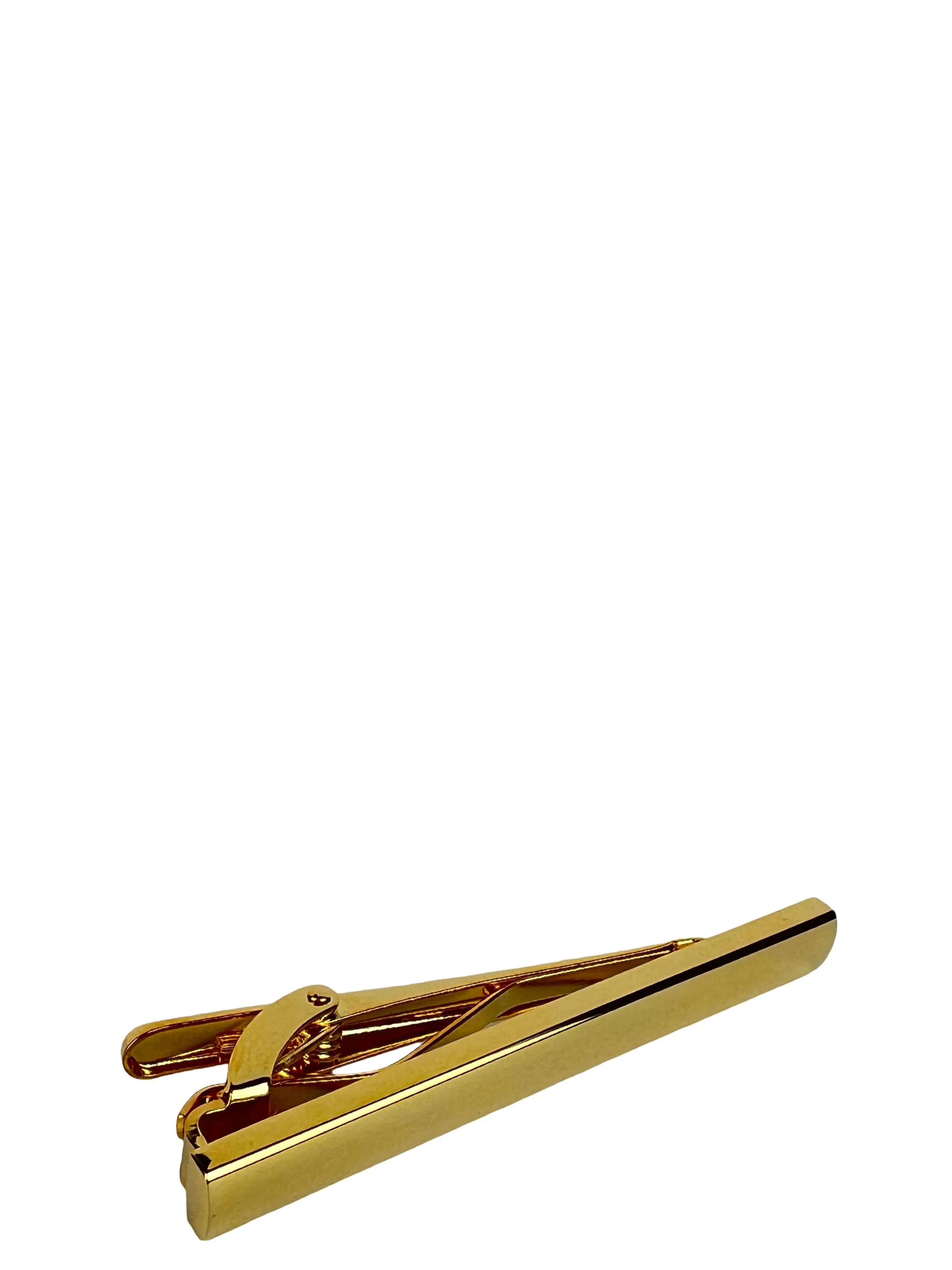 DCLIC Plain Long Tie Bar - Gold