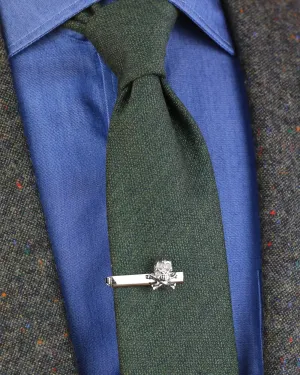 DCLIC Skull X Tie Bar - Silver