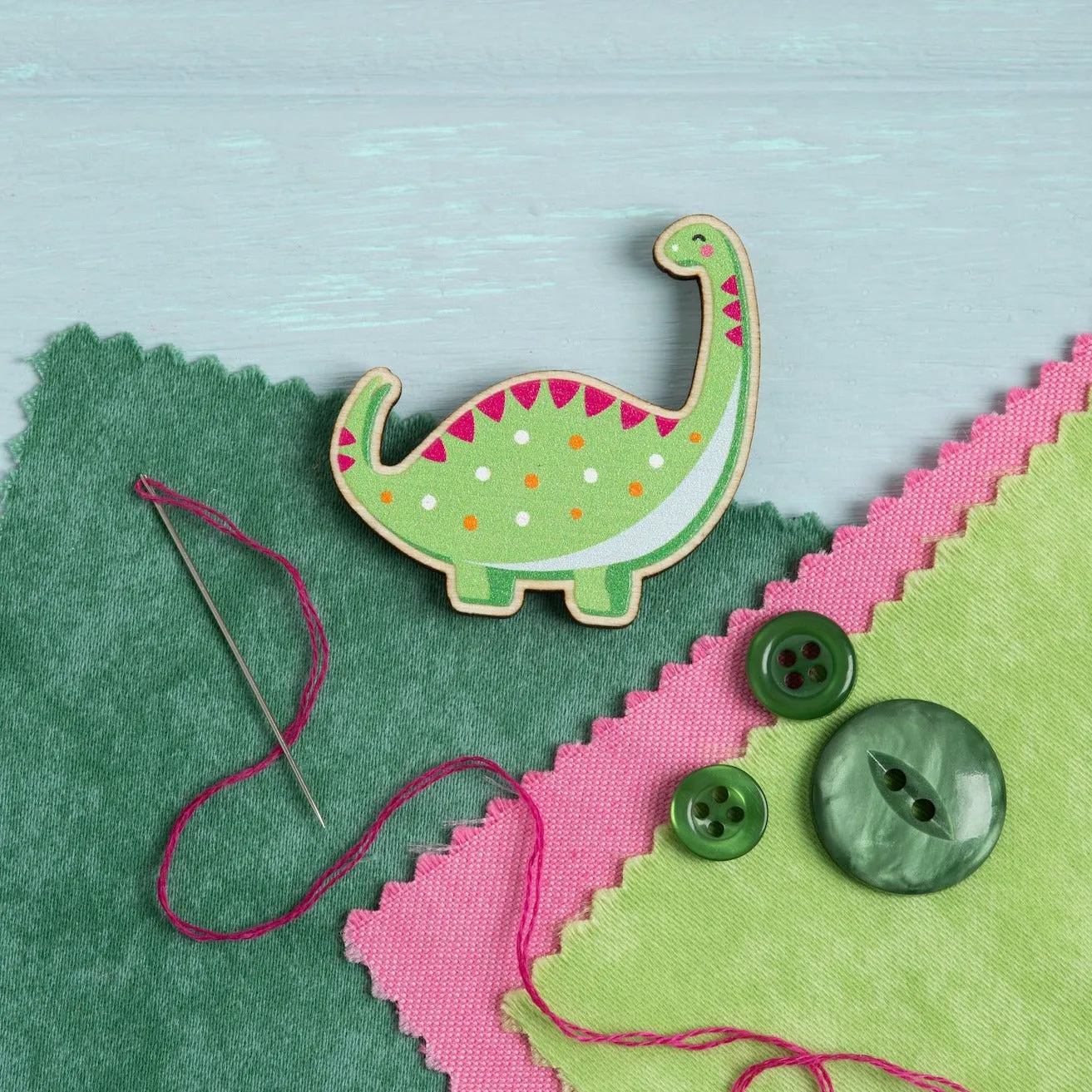 Dinosaur Magnetic Needle Minder