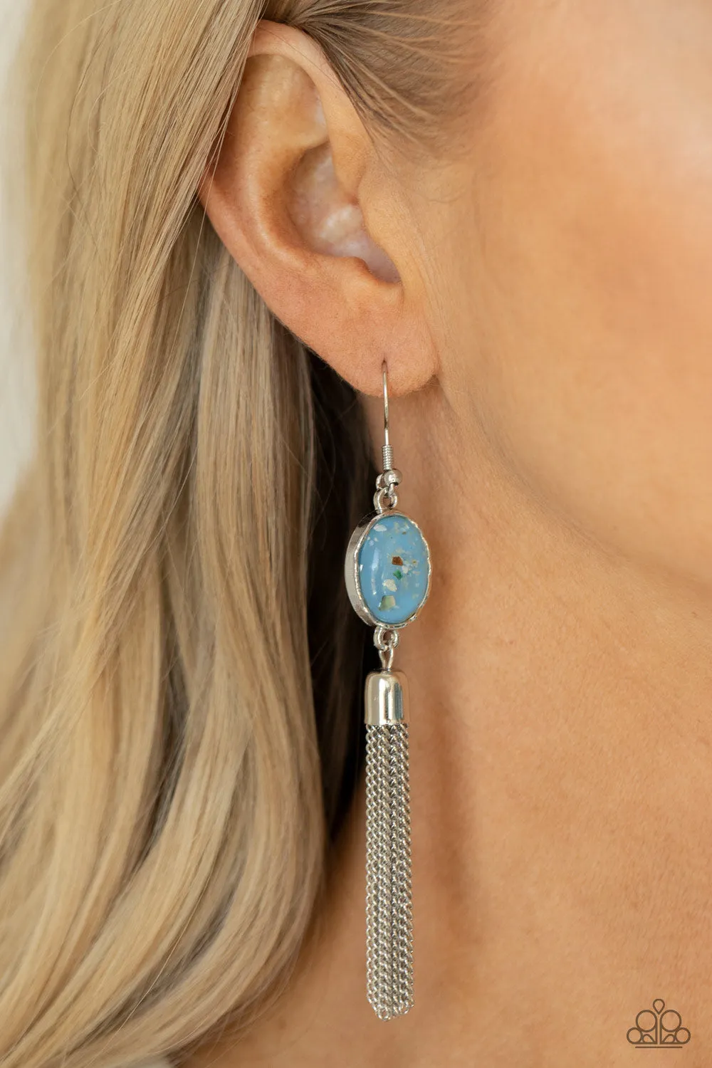 Earrings Oceanic Opalescence - Blue E2417