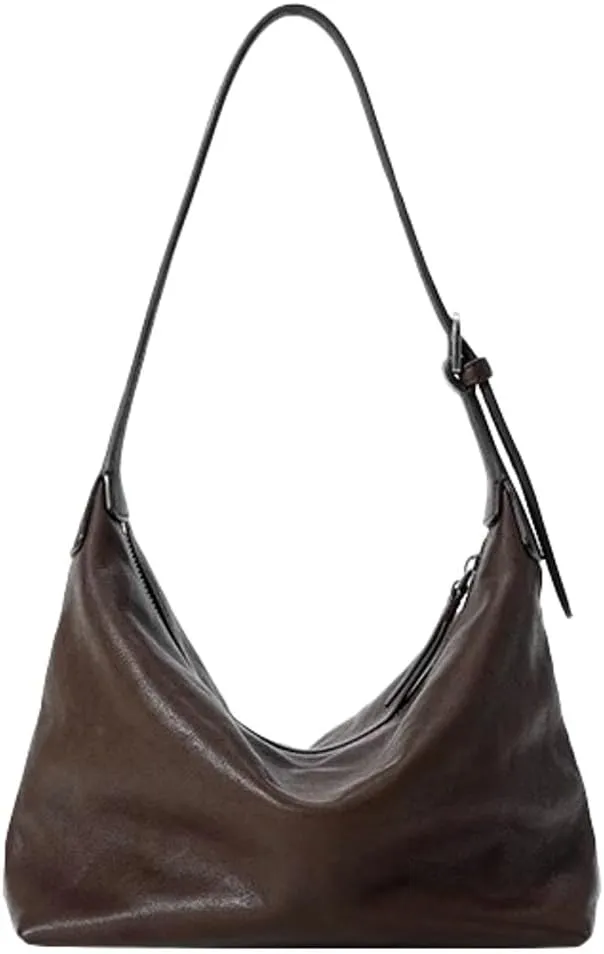 Epsion Tote Bag for Women Vegan Leather Hobo Bags Trendy Shoulder Bags Soft Shoulder Handbag Slouchy Tote Purses