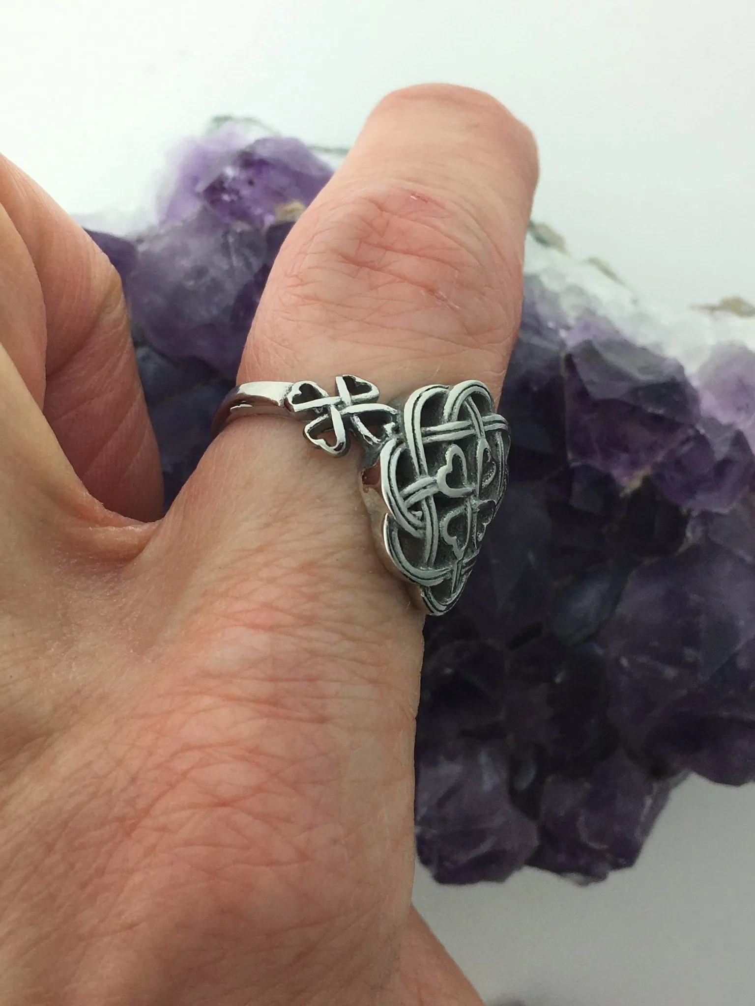 Eternity Celtic Ring. s75