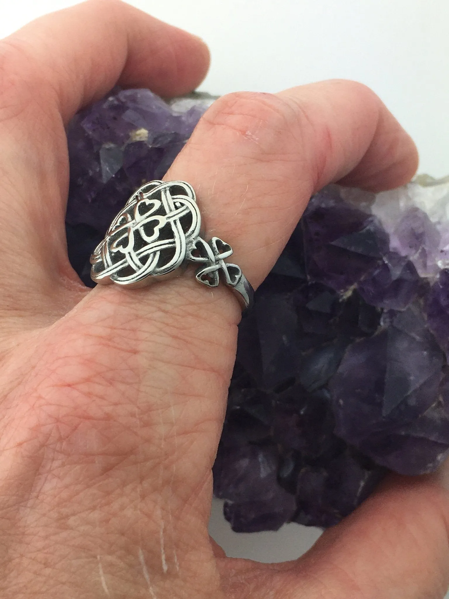 Eternity Celtic Ring. s75