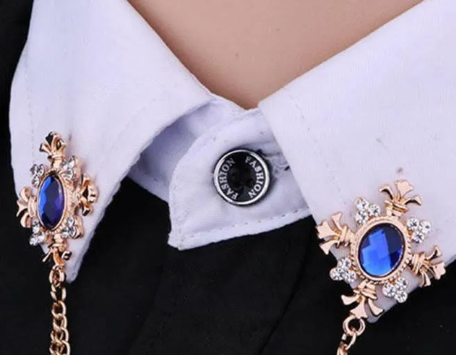 Fashion Gentleman Tassel Brooch For Men.