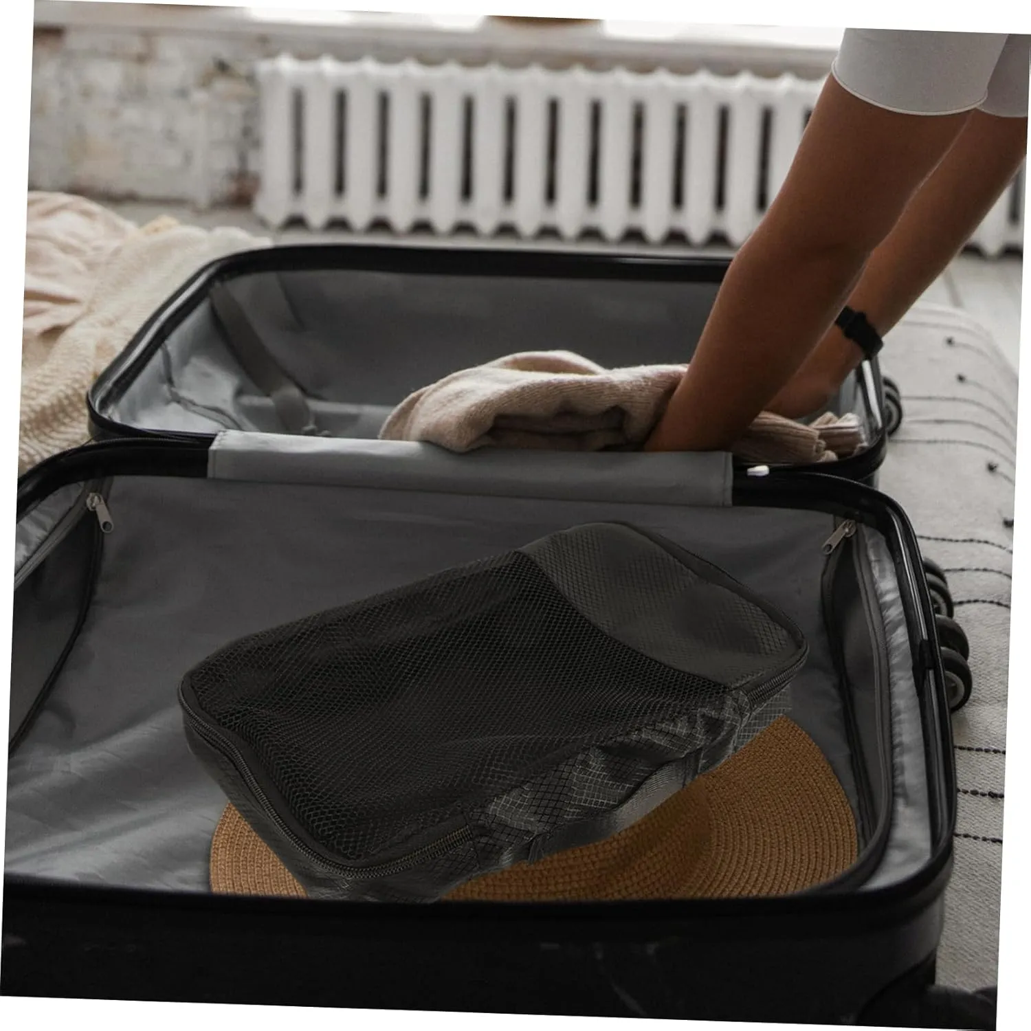 Foldable Travel Packing Cube Bag Shoe Storage Organizer for Suitcase Travel Essential Bag
