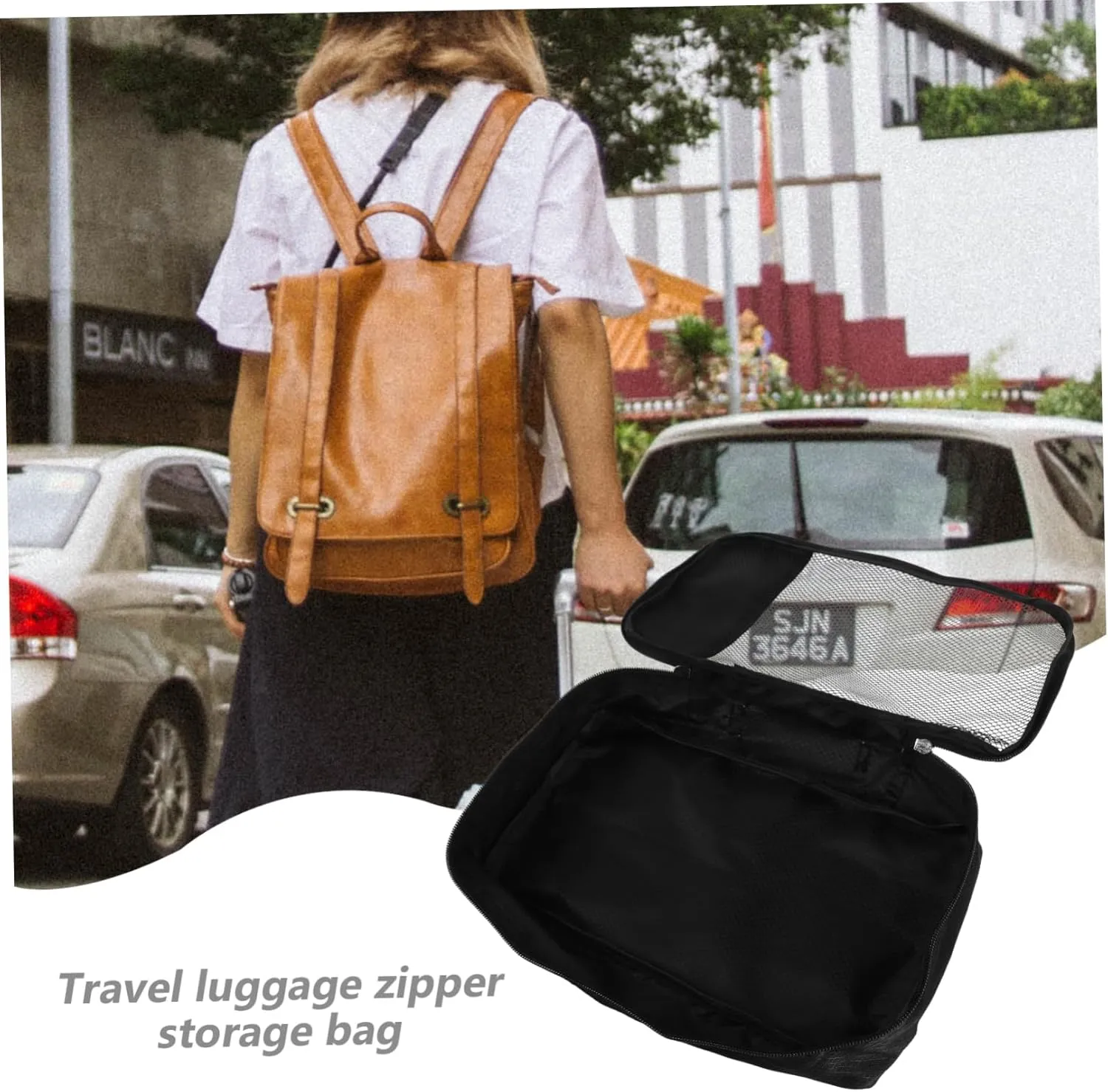 Foldable Travel Packing Cube Bag Shoe Storage Organizer for Suitcase Travel Essential Bag