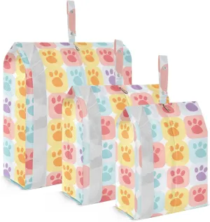 Funny Paw Packing Cubes for Travel 3 Set Compression Bags Luggage Bags for Suitcase