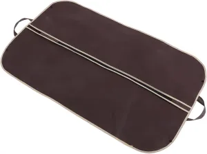 GLEAVI Winter Suit Storage Bag Portable Zip Garment Cover for Travel Coffee Lightweight Dress Protector with Zipper Design for Tidy Clothes