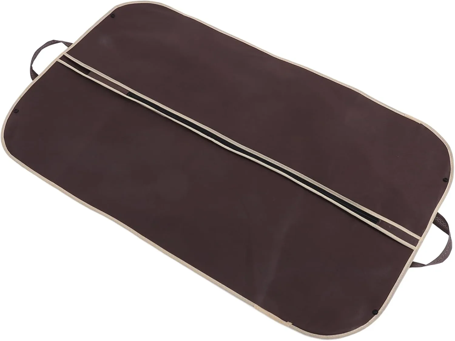 GLEAVI Winter Suit Storage Bag Portable Zip Garment Cover for Travel Coffee Lightweight Dress Protector with Zipper Design for Tidy Clothes