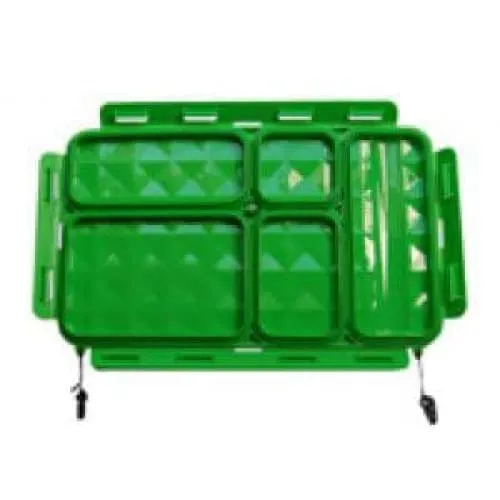 Go Green Large Lunchbox Lid only - Green