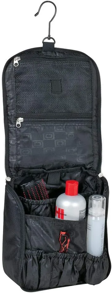 Golf Toiletry Bag, Personalized Men's Shaving Kit, Hanging Travel Case