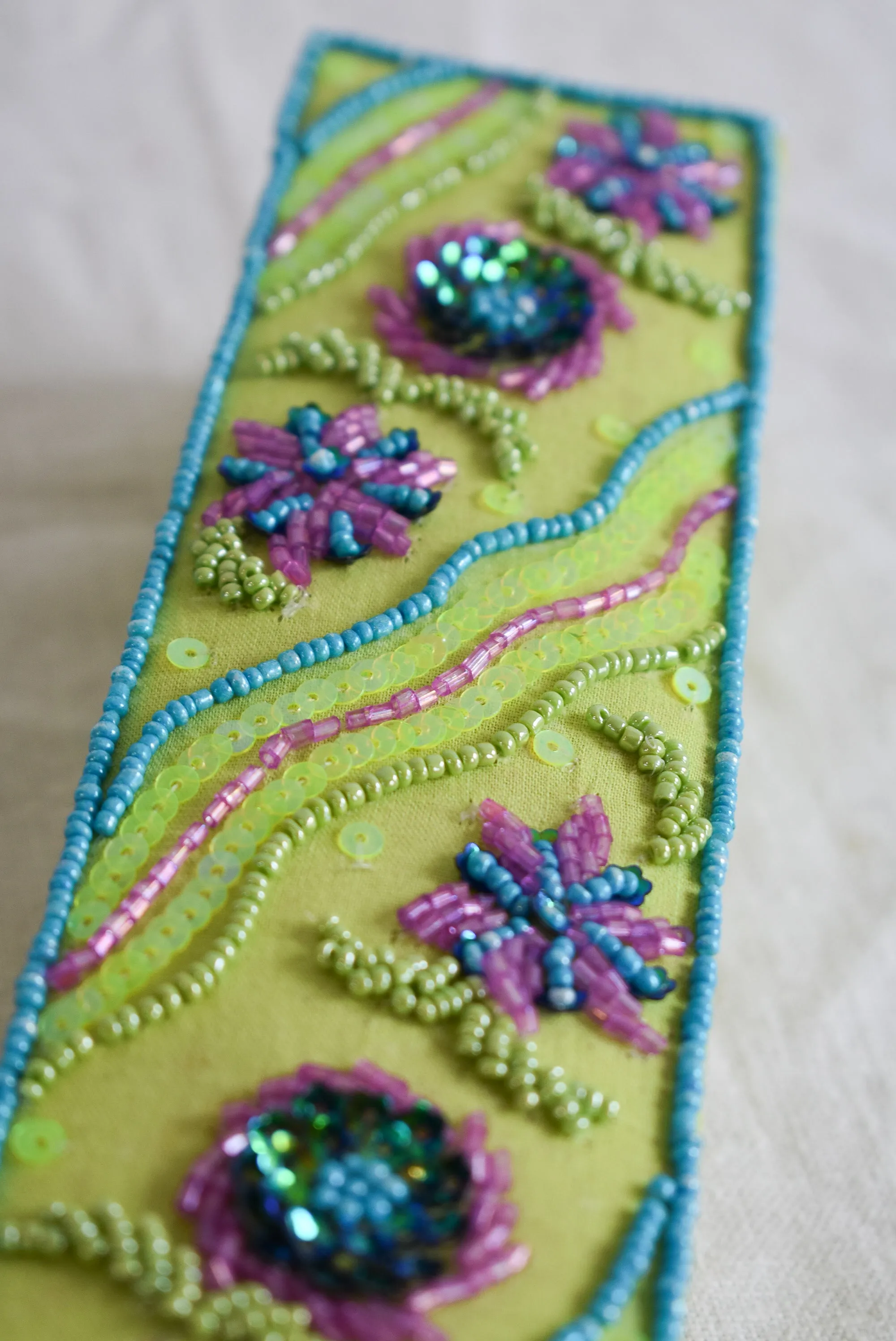 Gorgeous beaded jewellery box