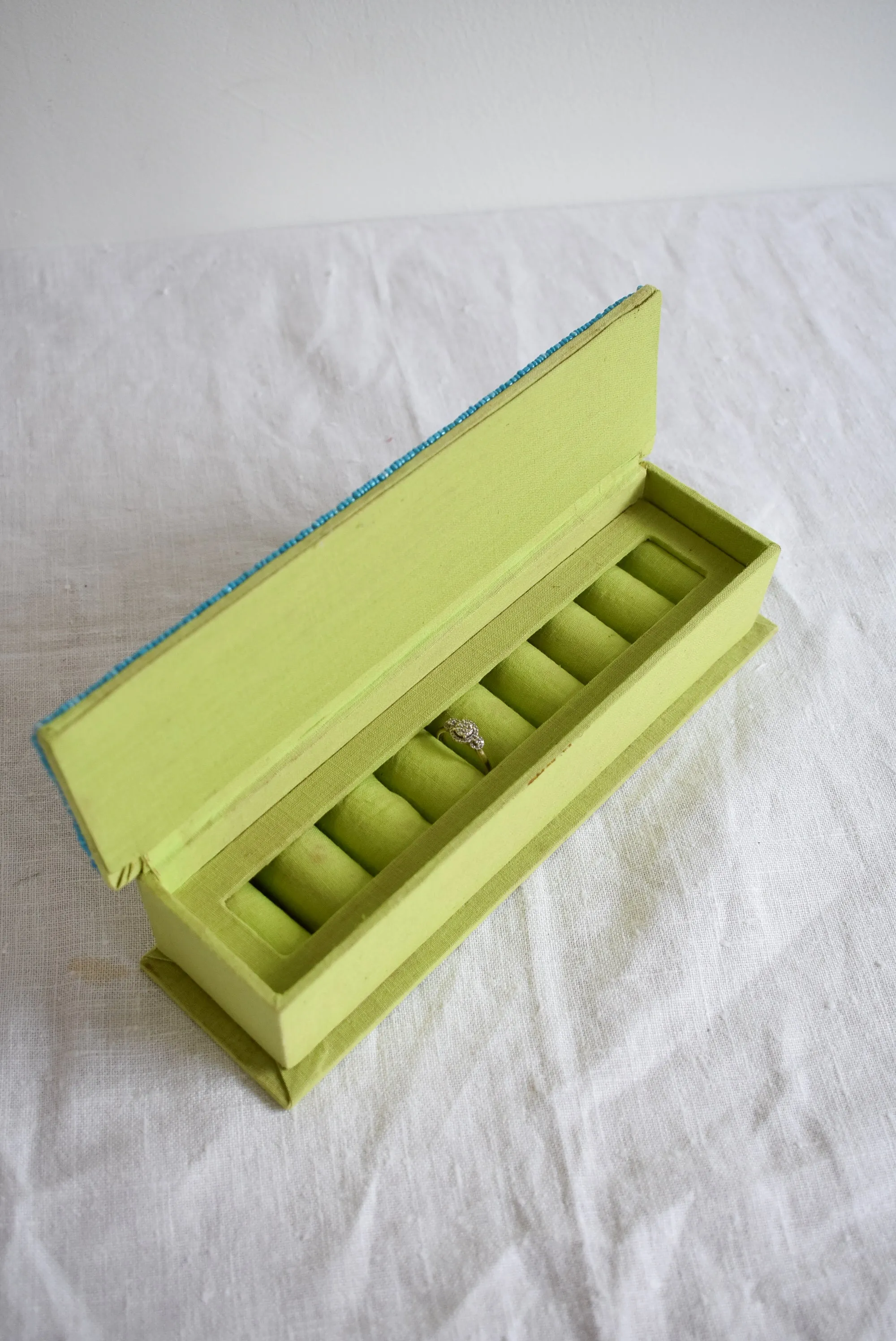 Gorgeous beaded jewellery box