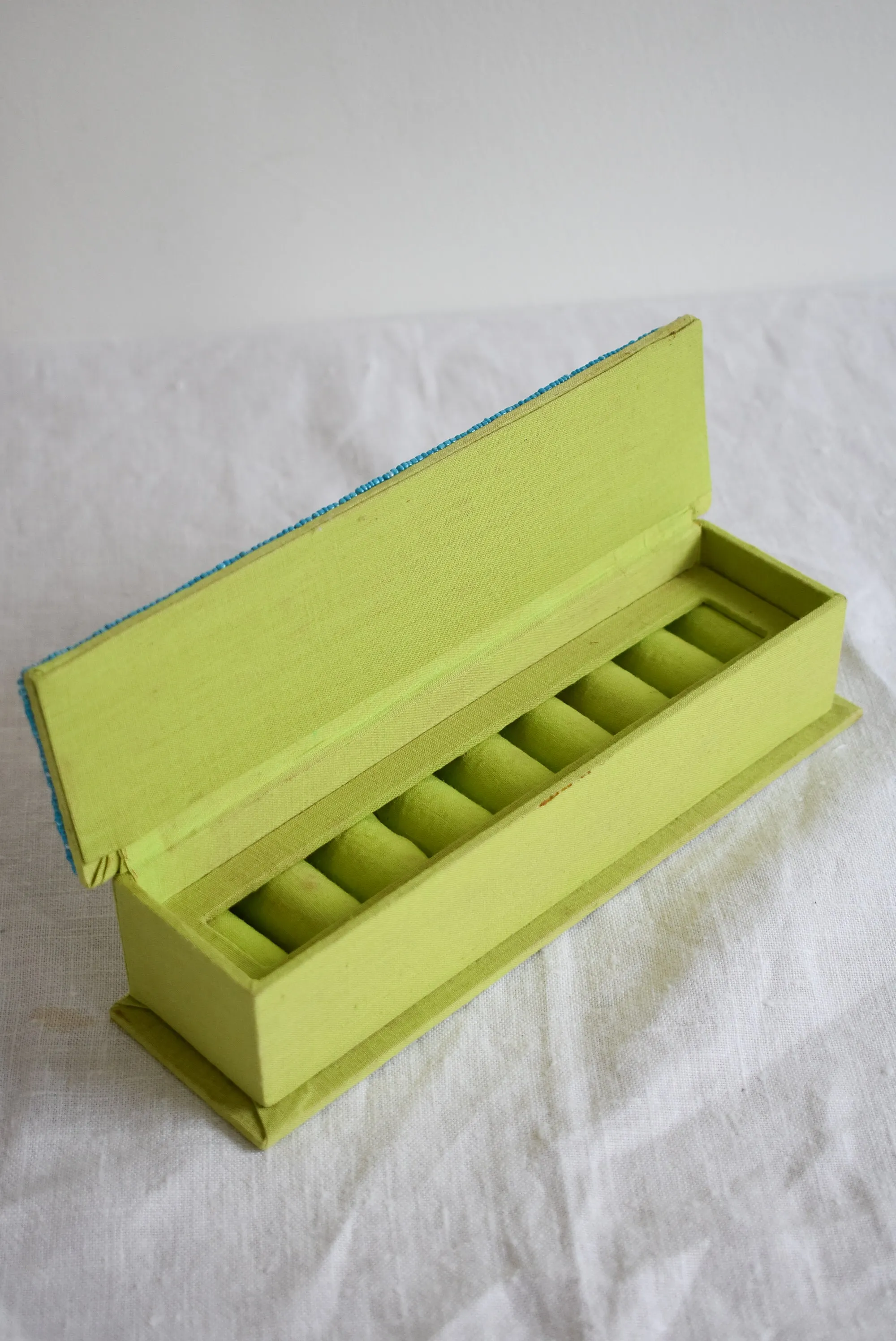 Gorgeous beaded jewellery box
