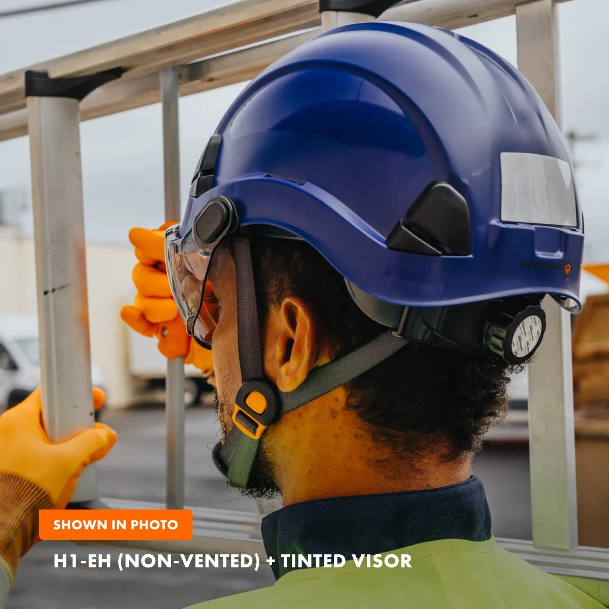 H1-CH (Vented)   Tinted Visor