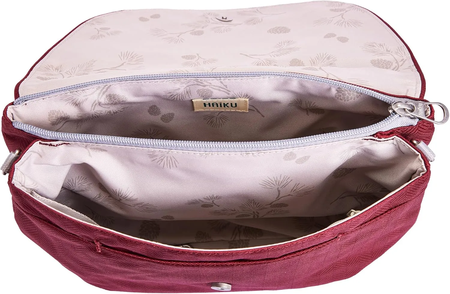 HAIKU Bliss Eco-Friendly RFID Blocking Travel Crossbody Saddle Bag